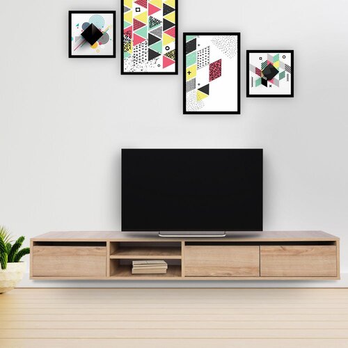 Woody Fashion Hanah Home TV komoda Rust Cene