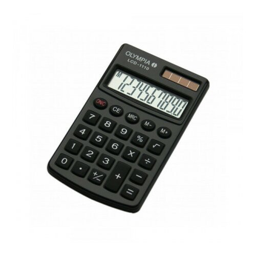Olympia kalkulator LCD 1110 black ( 1055 ) Slike