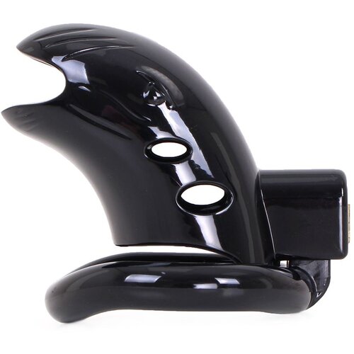 Kiotos Plastic Chastity Cage Black Cene