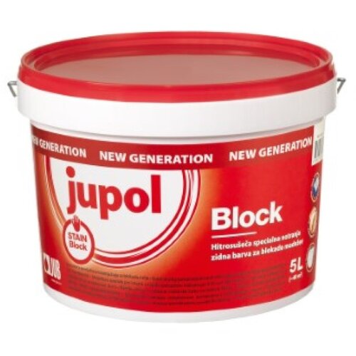 Jub Specialna stenska barva Jupol Block New Generation (5 l, bela) Slike