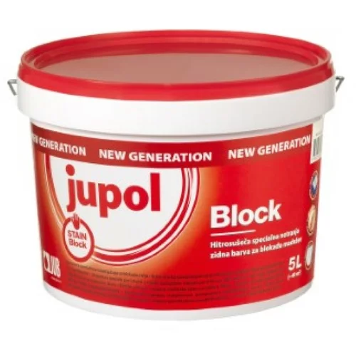 Jub Specialna stenska barva Jupol Block New Generation (5 l, bela)