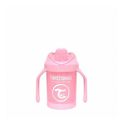Twistshake mini cup 230 ml 4 m pastel pink ( TS78267 ) TS78267 Cene