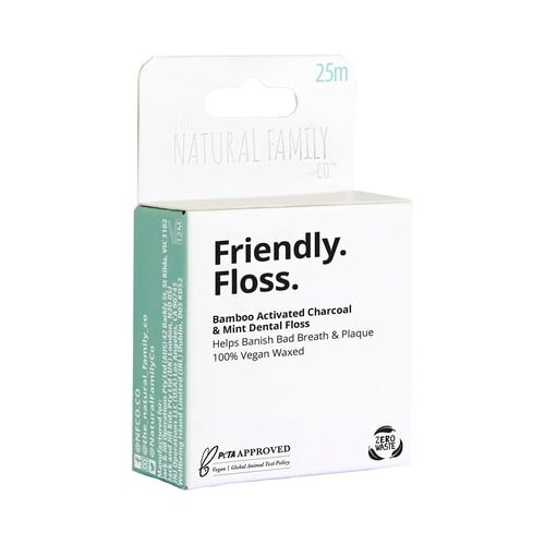 Natural Family CO. Friendly. Floss. Dental Floss Cene