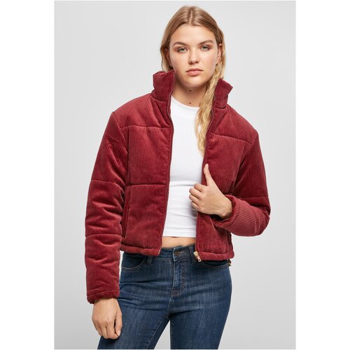 Urban Classics Women&amp;#039;s corduroy jacket burgundy Slike