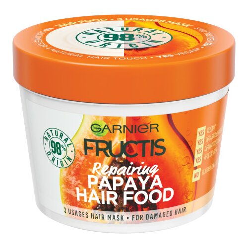 Garnier Fructis maska za lase - Hair Food Papaya Mask Cene