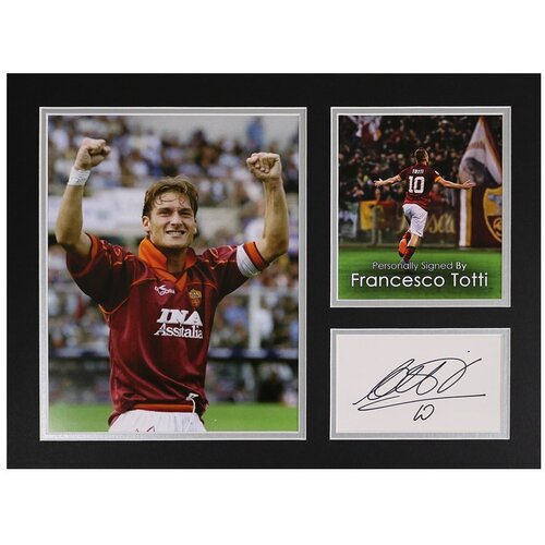  Francesco Totti Signed 16"x12" Photo Display Italy Roma Autograph Memorabilia COA Cijene