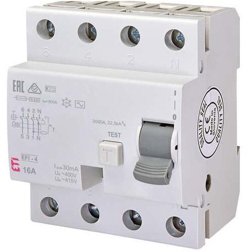Eti FID SKLOPKA 4P 16/0.03A ETI 002062141 Cene