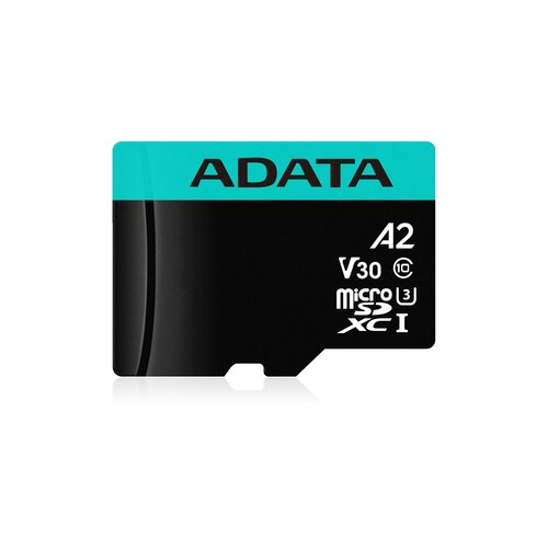 Adata UHS-I U3 MicroSDHC 128GB V30S class 10 + adapter AUSDX128GUI3V30SA2-RA1 memorijska kartica Slike