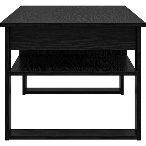  Stolić za kavu Crni hrast 96 x 54 x 44 cm Konstruirano drvo Slike