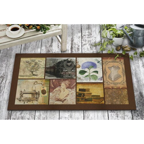 Lessentiel Maison PVC otirač Train, 45x70cm Slike