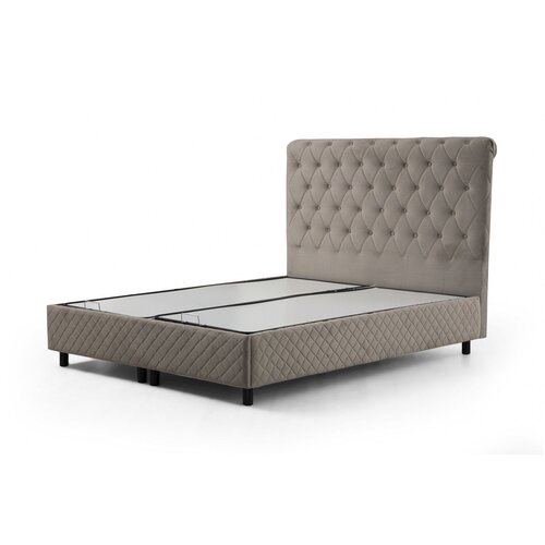Hanah home Sonata 90 x 190 - Beige Beige Single Bed Base & Headboard Cene