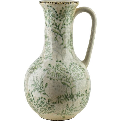 Mondex vaza keramika Crocket 20x20x34 bež 1 kos, (5000320139) Cene