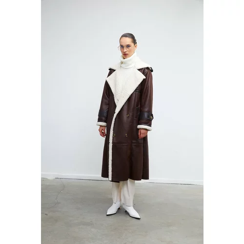 VATKALI Faux für suede coat - Limited edition