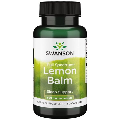 Swanson Melisa 500 mg (60 kapsul) Cene