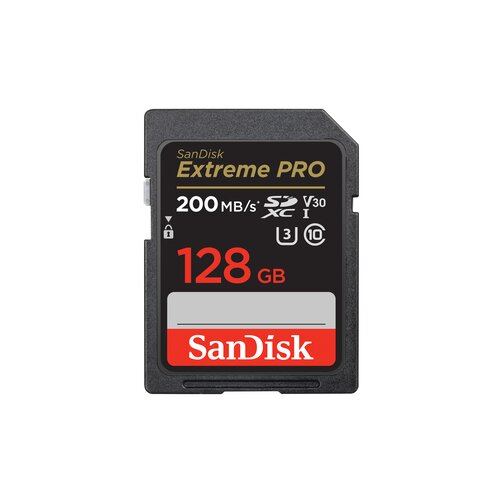  ..SanDisk 128GB SDXC ExtremePro 200MB/s V30 UHS-I U3, memorijska kartica klase 10 Slike