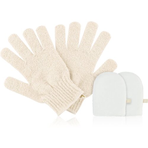 So Eco Exfoliating Gloves and Facial Buffing Pads set (za kopel) Cene