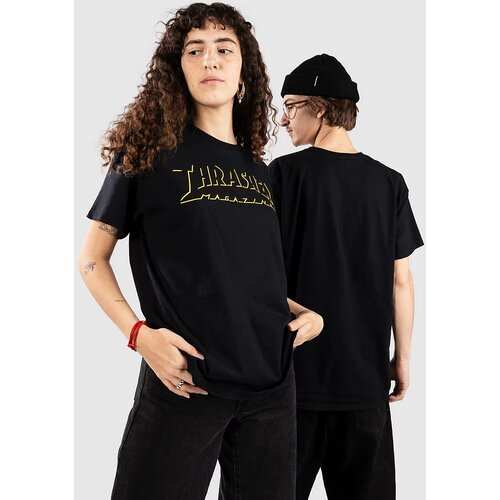 Thrasher Shadow Mag Logo T-shirt black Slike