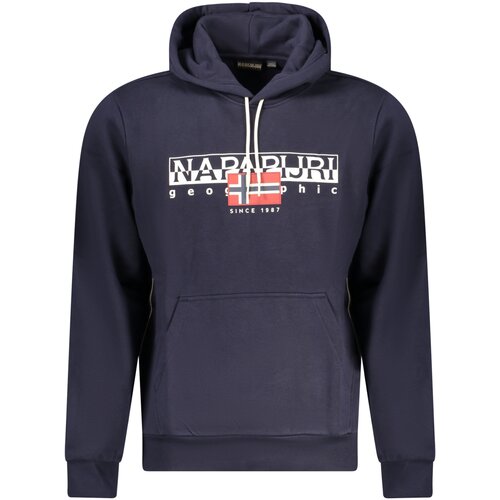 Napapijri SWEATSHIRT WITHOUT ZIP MEN BLUE Cene