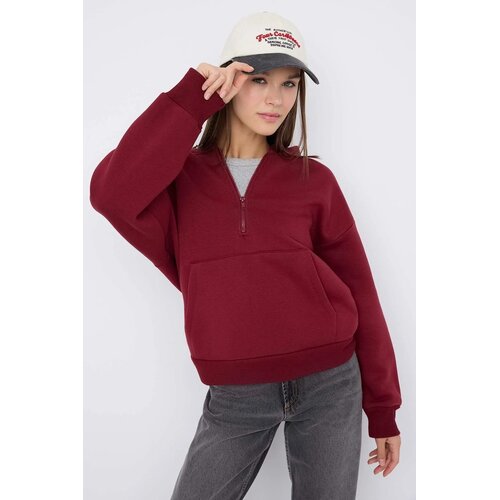 TRENDYOLMILLA dečiji duks Twoaw26Sw00160, bordo Cene