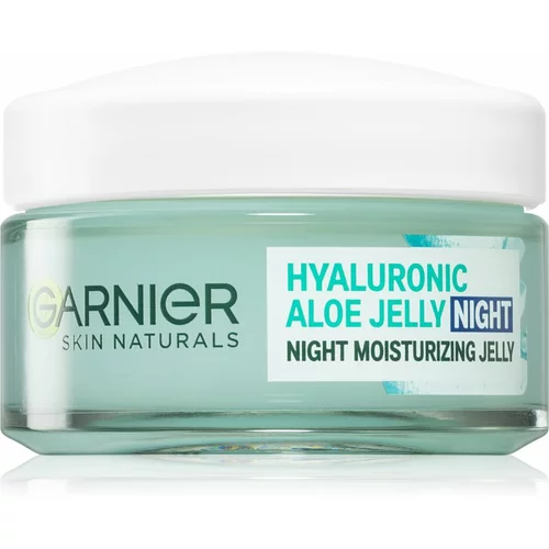 Garnier Hyaluronic Aloe Jelly noćna gel krema za hidrataciju i zaglađivanje lica 50 ml
