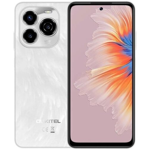 Oukitel C65 white smart phone4G/Octa-Core/6.7"HD/128GB/4+12GB/50M/8MP/5150mAh/Android 15 Cene