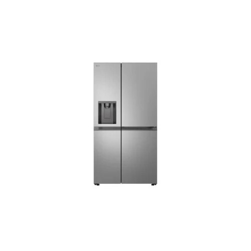 LG Side By Side, Total No-Frost,F , 635 l (416+219), LinearCooling™, Dispanzer za led i vodu, Platinasto srebrna Cene
