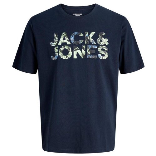 Jack & Jones Majice s kratkimi rokavi 12288536 Modra Cene