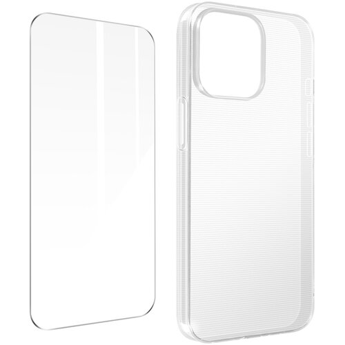 AVIZAR iPhone 14 Pro Max 360° Protection Pack: tanek mehak ovitek, prozorno poševno kaljeno steklo, (20714076) Cene