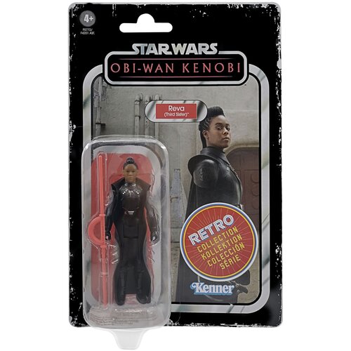 Hasbro star wars retro collection reva (third sister) igrača 3,75-palčna figurica obi-wan kenobija, otroci od 4 let naprej (F5772), (20839825) Slike