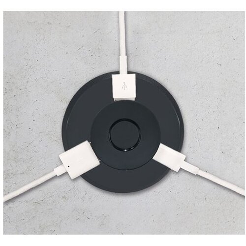 Solight DC63B-PD24 - Ugradni USB punjač USB A+C, crni Slike