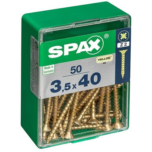 SPAX Univerzalni vijak (3,5 x 40 mm, Puni navoj, 50 Kom.) Cijene