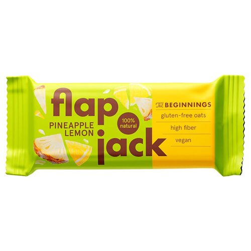 Flapjack Gluten free Flapjack vege bar sa ananasom Slike
