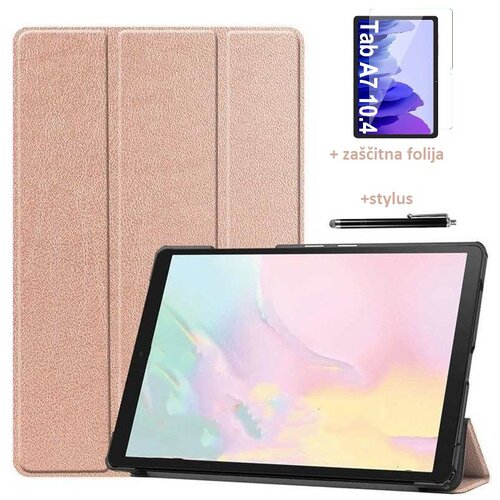  Ovitek / etui / za&amp;scaron;čita Smart za Samsung Galaxy Tab A7 10.4 (2020) - bronasti (+ za&amp;scaron;čitna folija in pisalo) Slike