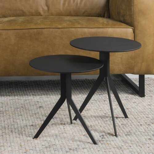 Spinder Design Kovinska okrogla stranska mizica &amp;oslash; 38 cm Daley &amp;ndash; Slike