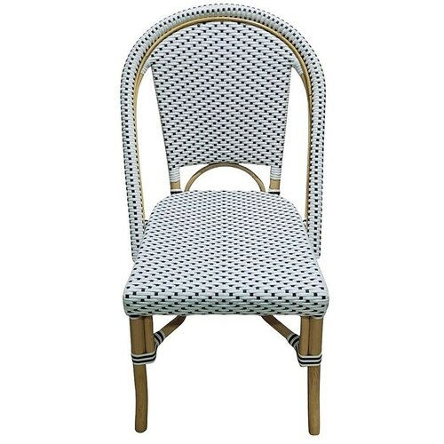SUNFUN Vrtna stolica Alma (50 x 60 x 87 cm, Bijela, crna, Prirodni i umjetni ratan) Cijene