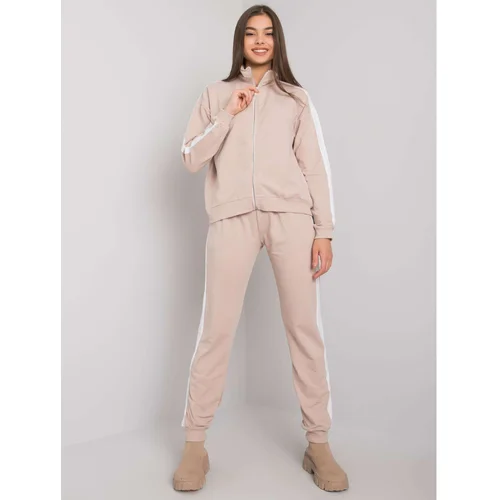 Fashion Hunters Beige cotton set