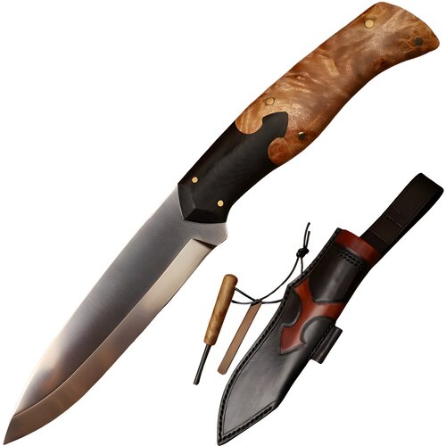 IZMAEL Outdoor lovački nož MASTERPIECE WU-39880 - Smeđa / Crna Cijene