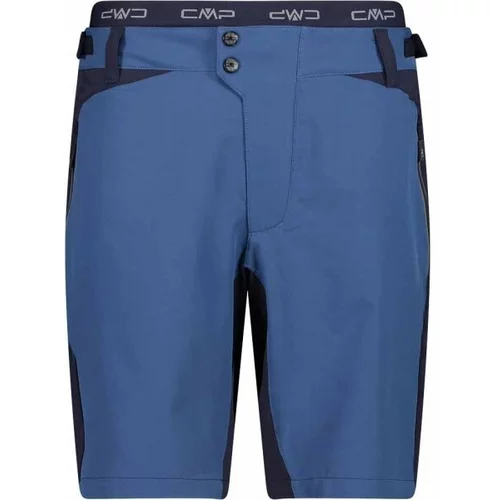 CMP FREE BIKE BERMUDA WITH INNER MESH UNDERWEAR Muške kratke hlače za biciklizam, tamno plava, veličina