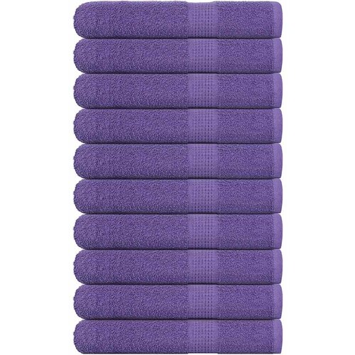 vidaXL Ručnici 10 kom ljubičasti 100 x 200 cm 360 gsm od 100 % pamuka Cijene