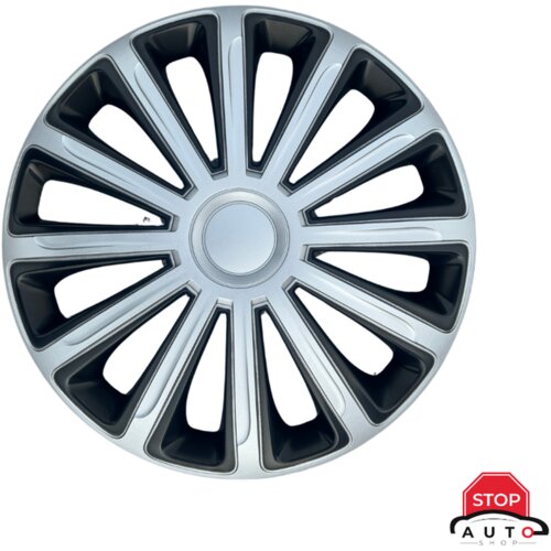 Versaco Ratkapne Trend Silver Black, 16&amp;Prime;, 4 komada Slike
