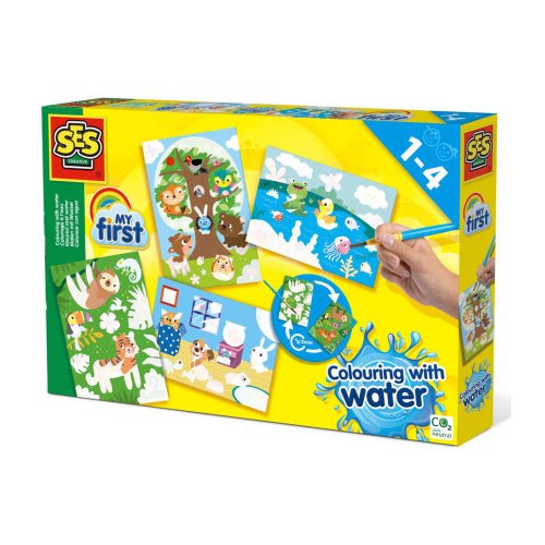 Ses Barvanje z vodo - Skrite živali, (21333385) Cene