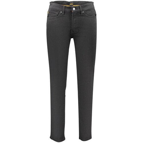 Hugo Boss Jeans mu&amp;scaron;ke traperice regular fit crne Slike