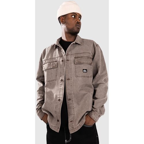 Quiksilver Mohab Washed Twill Shirt chocolate brown Cijene