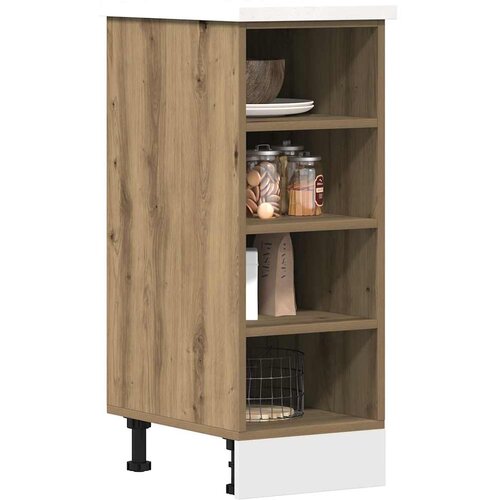 vidaXL Donji dio ormarića Artisan hrast 30x44,5x81,5 cm izrađeno drvo Cijene