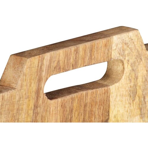  Zidni stalak za časopise 33x10x67 cm masivno grubo drvo manga Slike