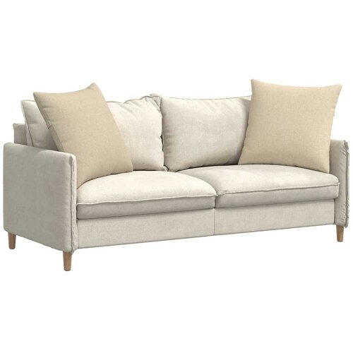  Jastučići za sofu 2 pcs Krema 60 x 60 cm tkanina Slike