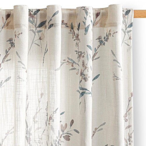Restilo Kremno bela zavesa 135x250 cm Ramita &amp;ndash; Slike