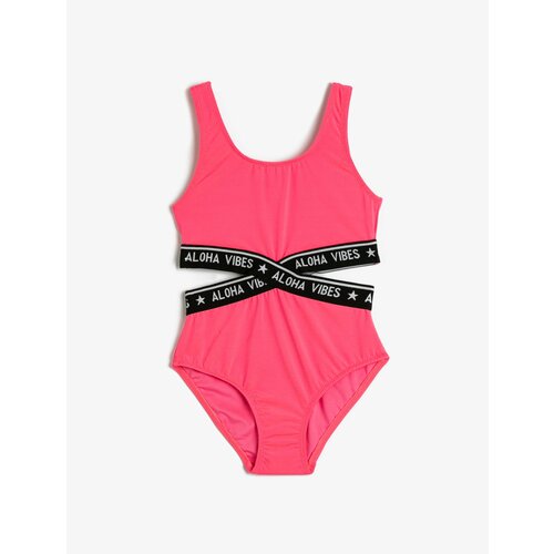 Koton Swimsuit - Pink - Plain Slike
