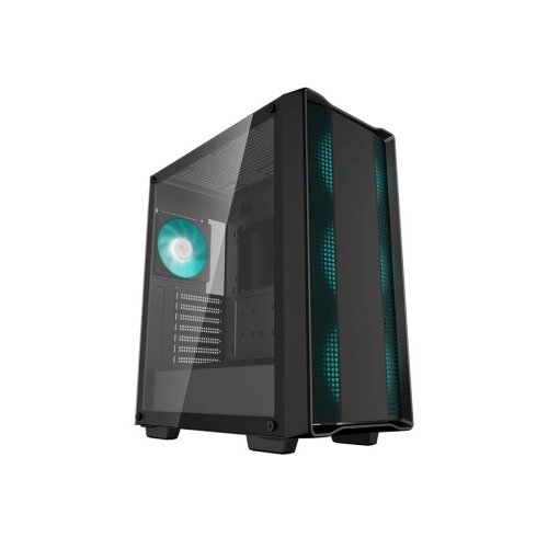 DeepCool Računalni&scaron;ko ohi&scaron;je CC560 V2, ATX, LED, kaljeno steklo, črno Cene