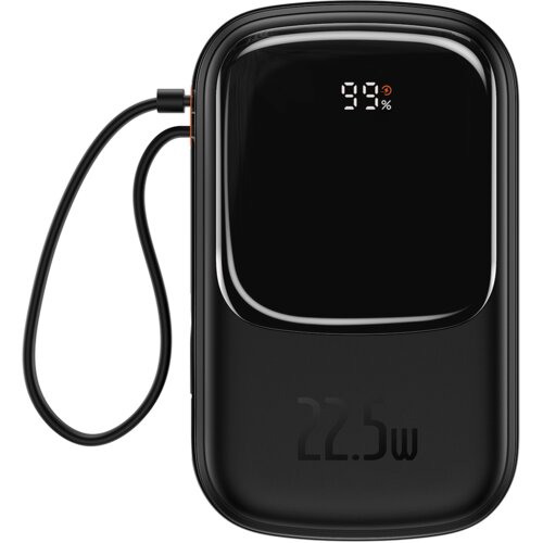 Baseus Power Bank 20000mAh Qpow Pro - USB + Type C - PD 22,5W s Type C kablom (PPQD060301) črn Cene